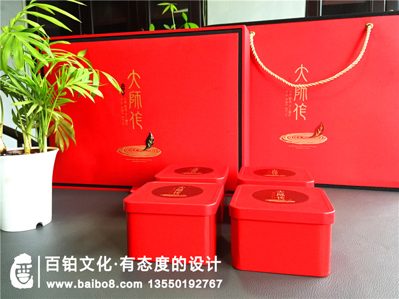 “茶葉包裝設計能不能做得有逼格些？ 罐裝茶葉盒？”-“不能！”