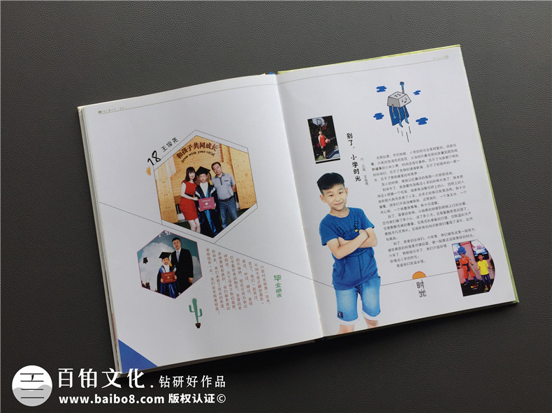 小學(xué)畢業(yè)紀(jì)念冊照片書設(shè)計(jì)-畢業(yè)留戀相冊同學(xué)錄定制老師寄語怎么寫