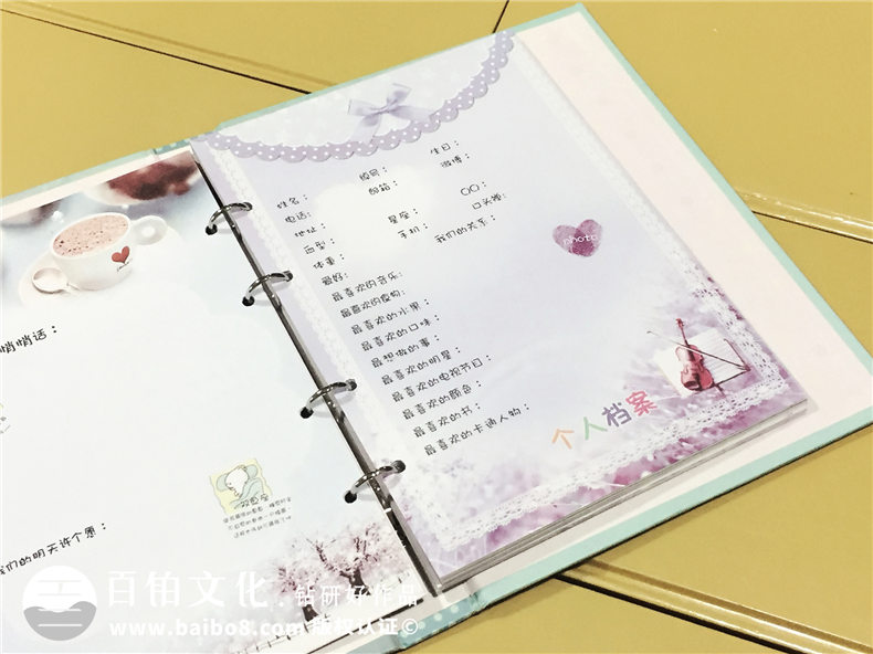 可填寫同學錄留言冊設計定制-同學留念冊制作