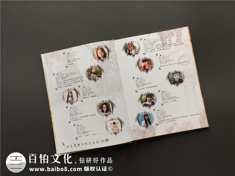 怎么做一本大學(xué)畢業(yè)紀(jì)念冊(cè),能把全院同學(xué)都展示出來(lái)-大學(xué)同學(xué)錄