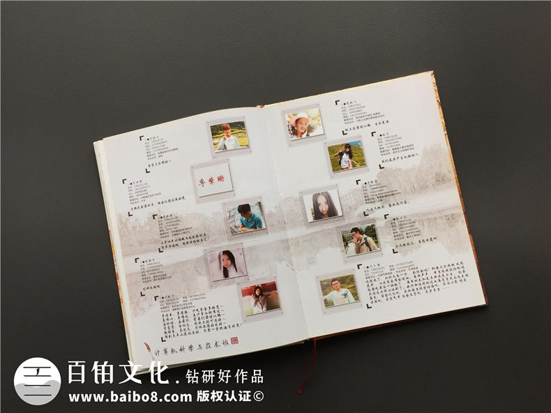 怎么做一本大學(xué)畢業(yè)紀(jì)念冊(cè),能把全院同學(xué)都展示出來(lái)-大學(xué)同學(xué)錄