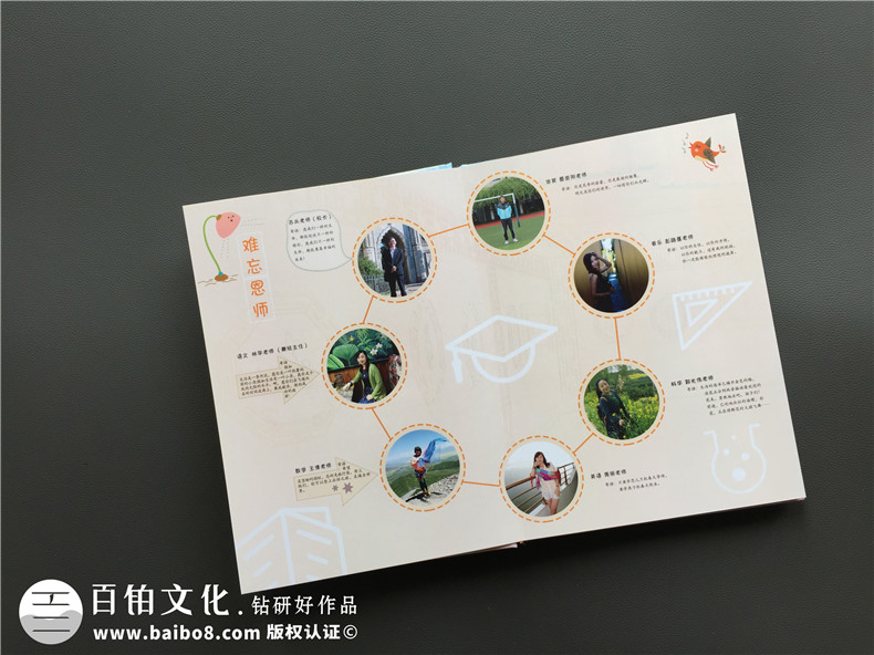 充滿童趣的小學畢業(yè)留戀冊制作制作-同學錄相冊定做-畢業(yè)冊設計