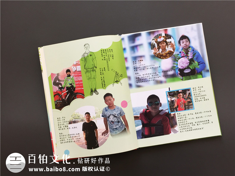 小學畢業(yè)班紀念照做相冊,內(nèi)容搞笑活躍怎么設(shè)計-小學畢業(yè)感言