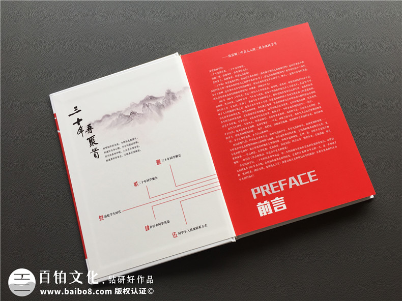 30周年同學(xué)聚會(huì)紀(jì)念冊(cè)案例展示及卷首語(yǔ)前言文字分享-自貢富順三中