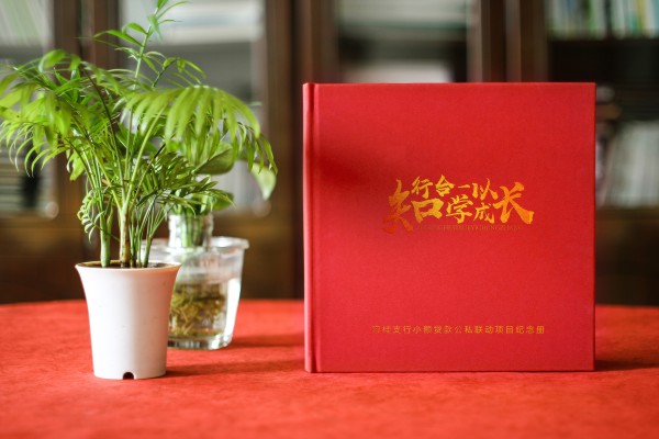 銀行公私聯(lián)動項(xiàng)目紀(jì)念冊案例模板-支行活動總結(jié)匯報(bào)畫冊怎么做?
