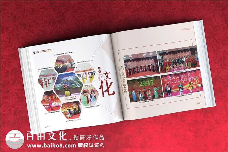 集團(tuán)成立周年宣傳冊-公司創(chuàng)建10周年活動制作相冊影集