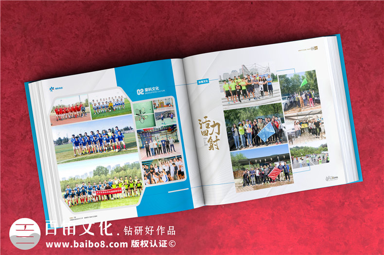 公司周年紀(jì)念畫冊排版-集團(tuán)成立十五周年圖畫冊設(shè)計