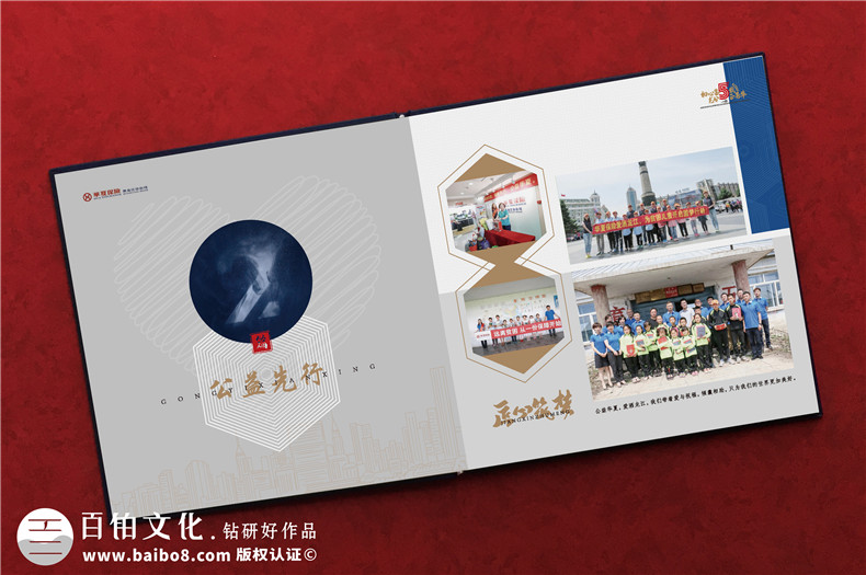 企業(yè)周年紀(jì)念冊內(nèi)容設(shè)計-慶祝集團公司成立5/10/20周年畫冊文案