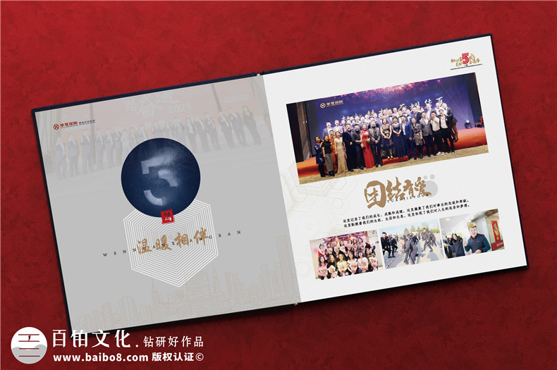 企業(yè)周年紀(jì)念冊內(nèi)容設(shè)計-慶祝集團公司成立5/10/20周年畫冊文案