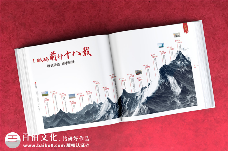 周年紀念畫冊怎么設計-關注企業(yè)紀念畫冊設計的注意事項