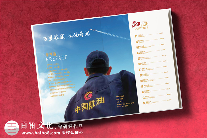 公司成立三十周年紀(jì)念畫冊-單位30周年圖冊內(nèi)容設(shè)計