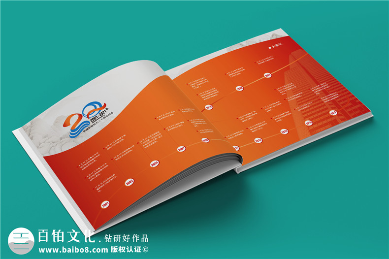 企業(yè)20年畫(huà)冊(cè)-公司廠慶回憶錄周年大事記書(shū)籍設(shè)計(jì)制作