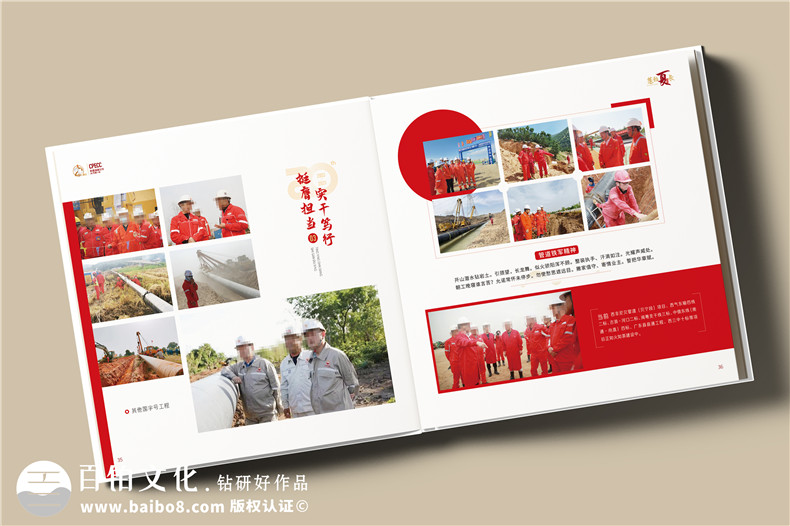 國(guó)企20周年宣傳畫冊(cè)-石油化工公司成立二十周年紀(jì)念冊(cè)