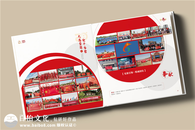 國(guó)企20周年宣傳畫冊(cè)-石油化工公司成立二十周年紀(jì)念冊(cè)
