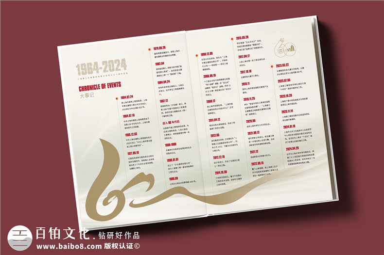 建工集團60周年紀念畫冊設(shè)計制作-匠心精筑，行穩(wěn)致遠