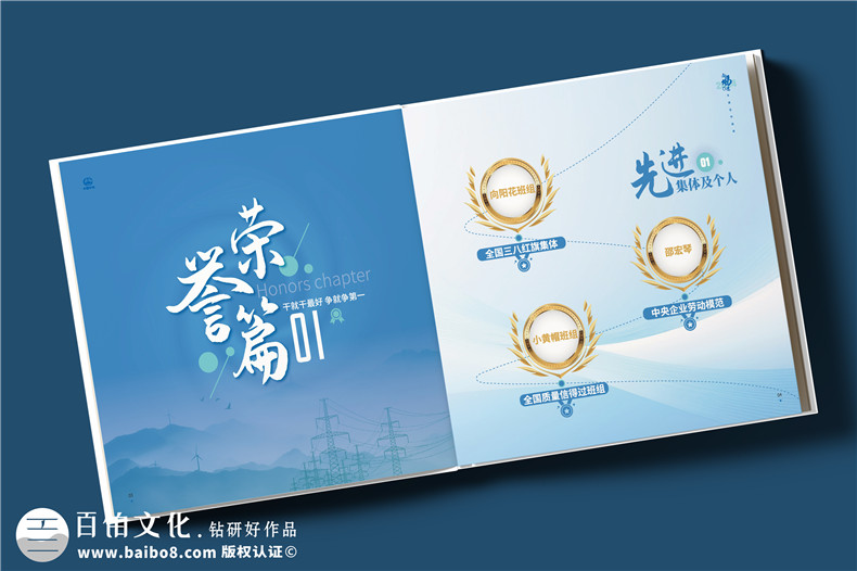 電務(wù)公司年度畫冊設(shè)計(jì)-企業(yè)年終總結(jié)宣傳冊制作