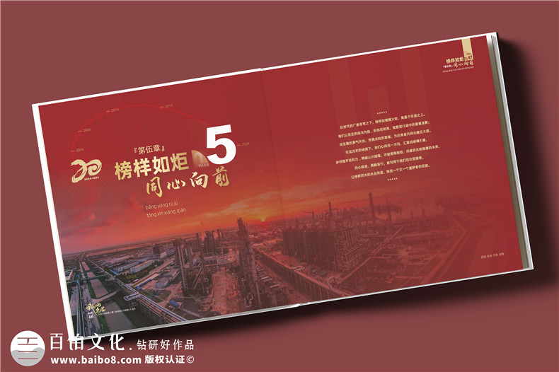化工企業(yè)20周年紀(jì)念冊(cè)設(shè)計(jì)定制--鐫刻輝煌,展望未來(lái)?