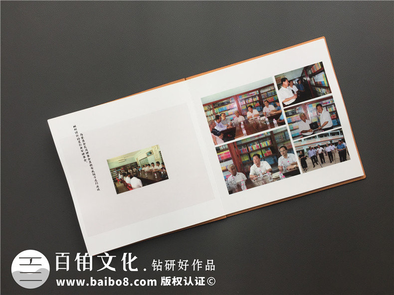 單位重大活動出國考察紀念冊,團隊組織旅行留念相冊影集制作