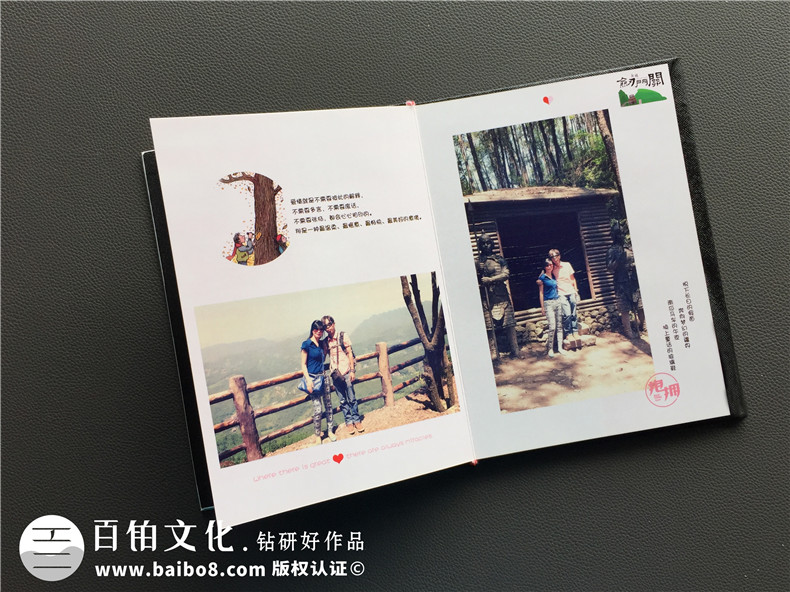 旅行紀念冊定制-戀人旅游相冊制作-水晶相冊設計