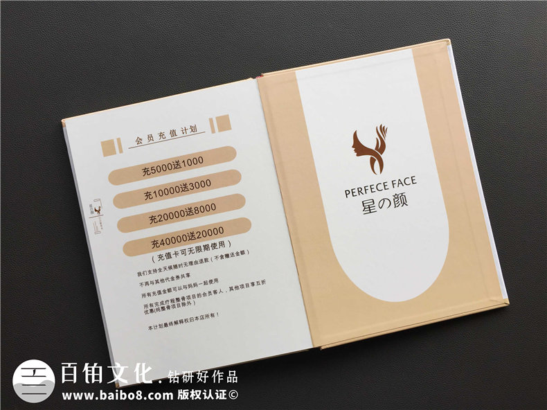 【整形美容醫(yī)院業(yè)務(wù)介紹手冊設(shè)計(jì)】美妝店項(xiàng)目（價格表）手冊制作