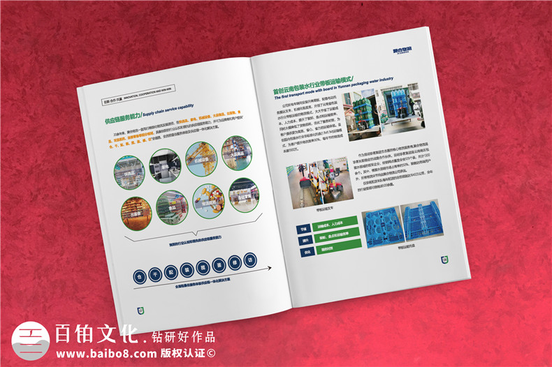 物流公司宣傳冊(cè)設(shè)計(jì)-智慧物流數(shù)字運(yùn)營供應(yīng)鏈一體化企業(yè)畫冊(cè)制作