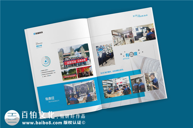 ICT軟硬件開(kāi)發(fā)信息化科技企業(yè)畫(huà)冊(cè)設(shè)計(jì)-弱電工程建設(shè)公司宣傳冊(cè)