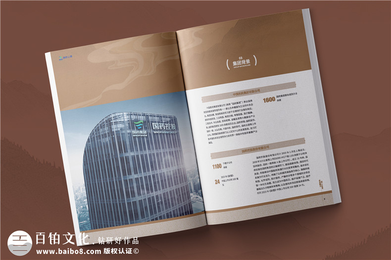 藥品分銷公司宣傳冊設計-醫(yī)藥企業(yè)畫冊排版