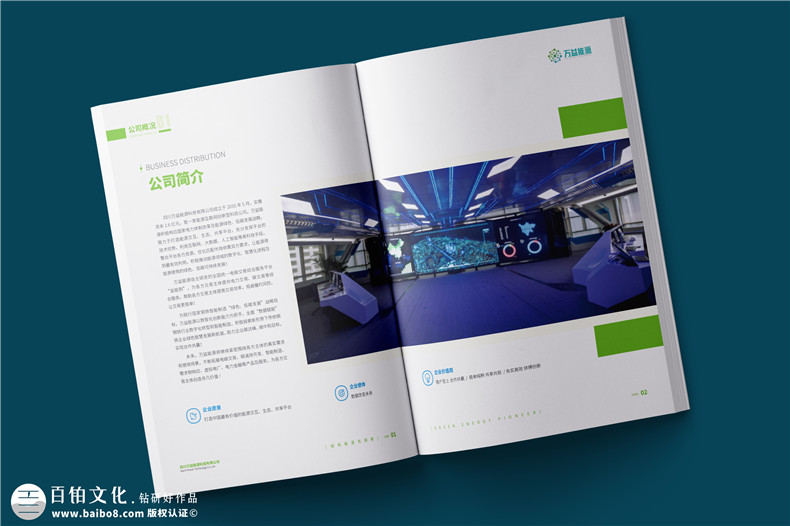 能源科技企業(yè)宣傳冊設(shè)計-電碳交易公司畫冊制作
