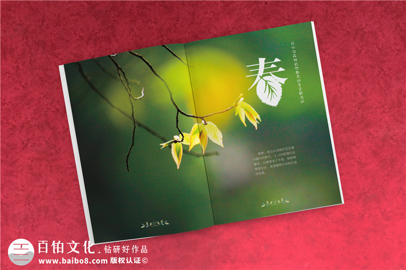 景區(qū)宣傳畫冊內(nèi)頁版式設(shè)計-旅游景點森林自然資源教育手冊怎么做?