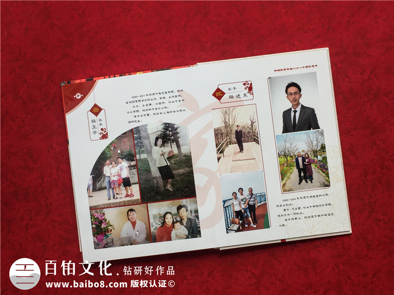 給九十歲老人過祝福高壽宴制作紀(jì)念相冊-如何設(shè)計生日快樂聚會影集