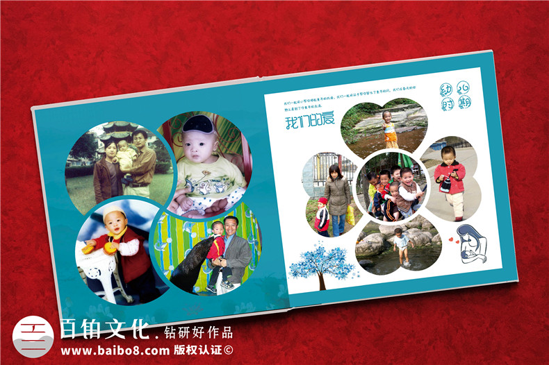 制作18周歲紀(jì)念相冊(cè)書-給孩子做1-18歲的相冊(cè)
