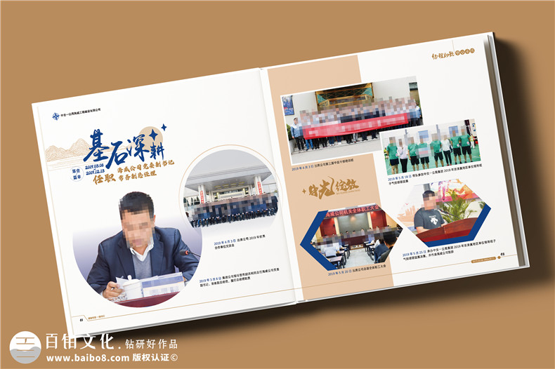 國企領(lǐng)導(dǎo)升任紀(jì)念冊-給領(lǐng)導(dǎo)升遷贈送高檔精裝相冊