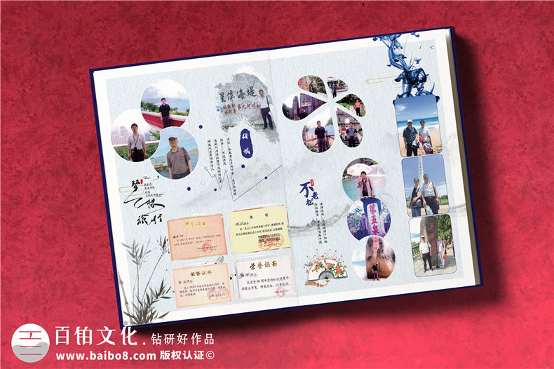 給單位退休員工設(shè)計相冊,全體退休人員紀(jì)念相冊統(tǒng)一編輯怎么做