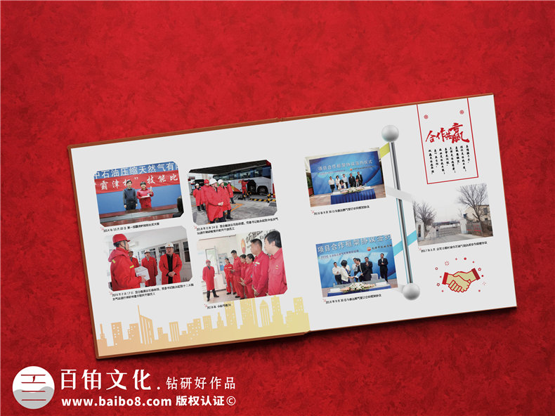 部門領(lǐng)導(dǎo)調(diào)動升遷紀念相冊-退休干部離任要走做影集畫冊如何制作?